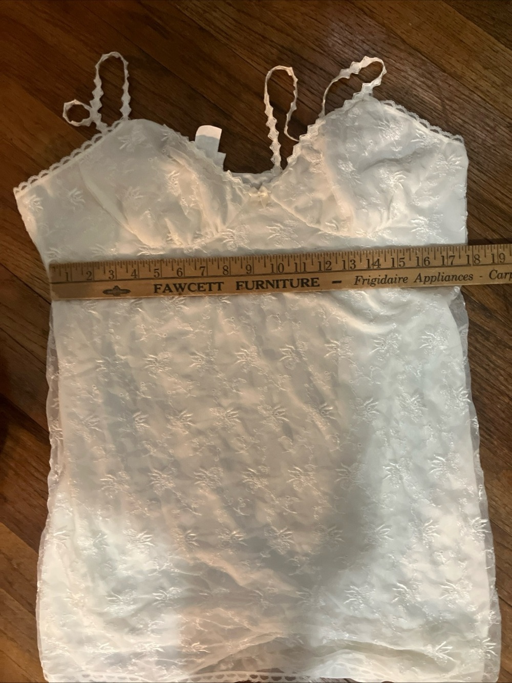 intimo amore vintage lace slip dress Size Large - Picture 6 of 7